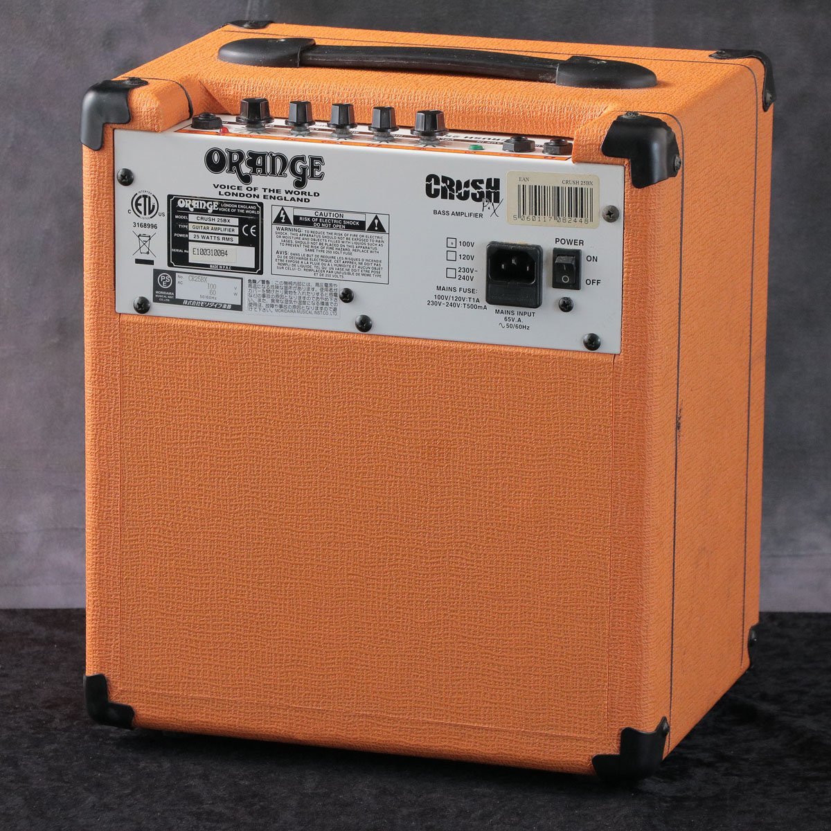 ORANGE CRUSH BASS 25BX ベースアンプ オレンジ工場 直営 店 Orange