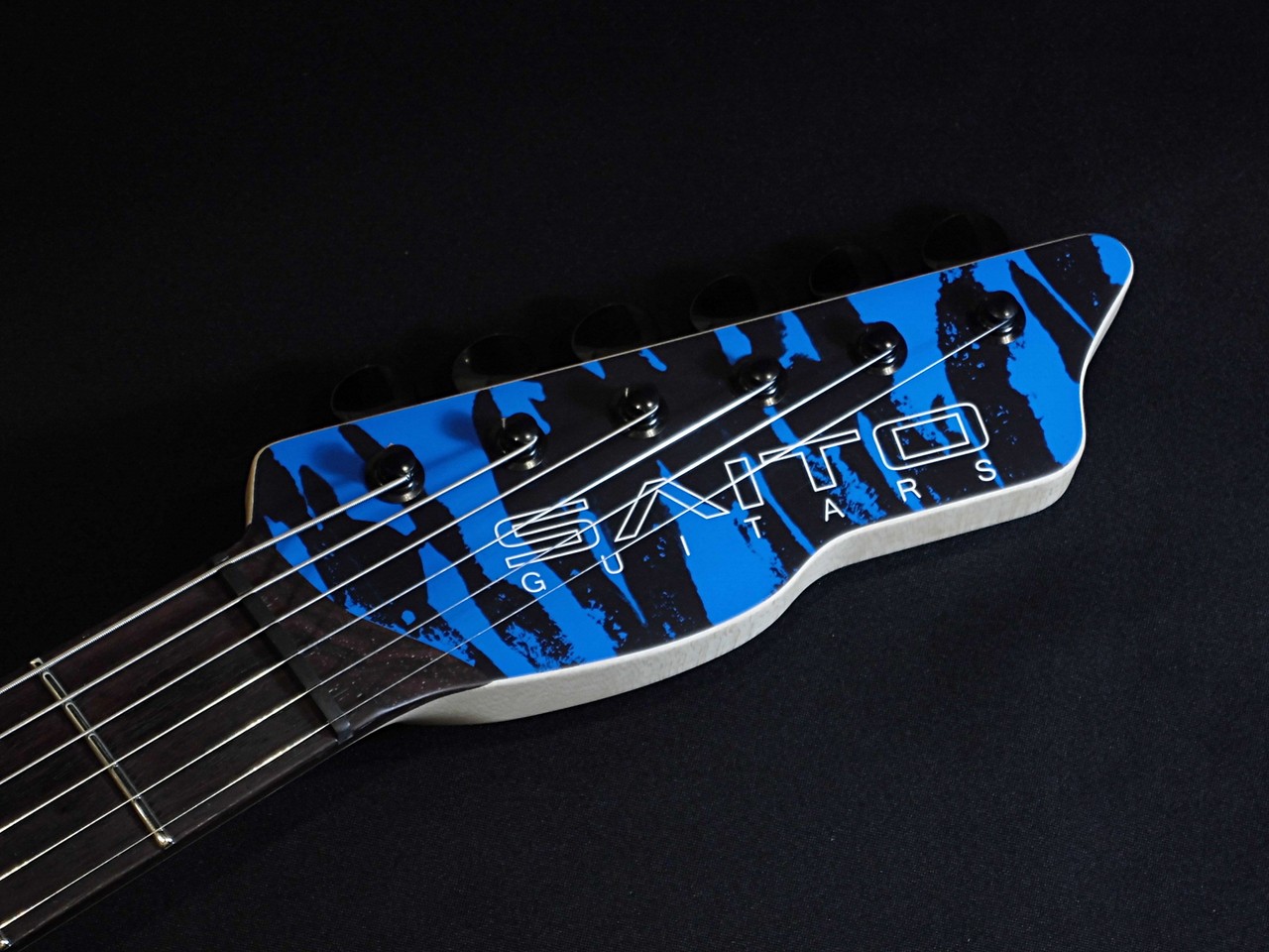 SAITO GUITARS S-622 / Alder / Rosewood / SSH / Royal Blue Granite