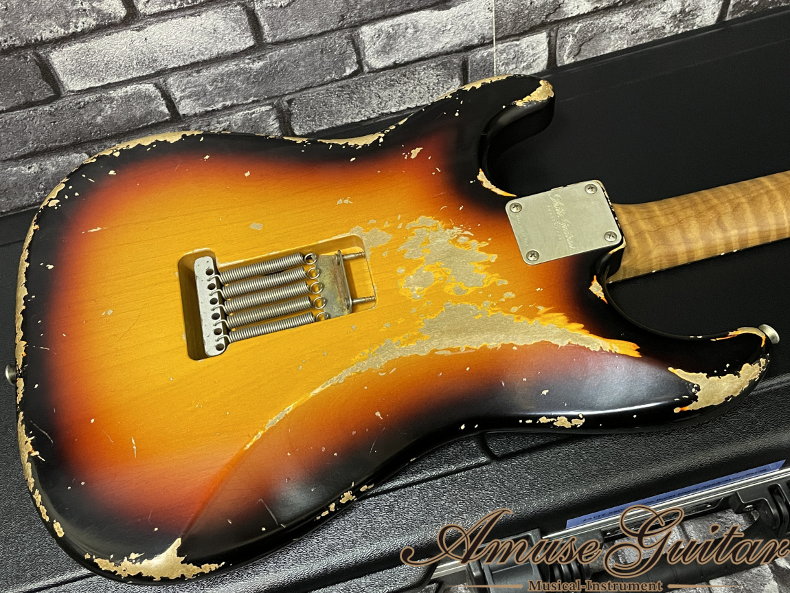 Xotic エキゾチック XSC-2 3-Tone Burst MOD Xotic California Classic XSC-2 Fiesta Red over 3-Tone Burst