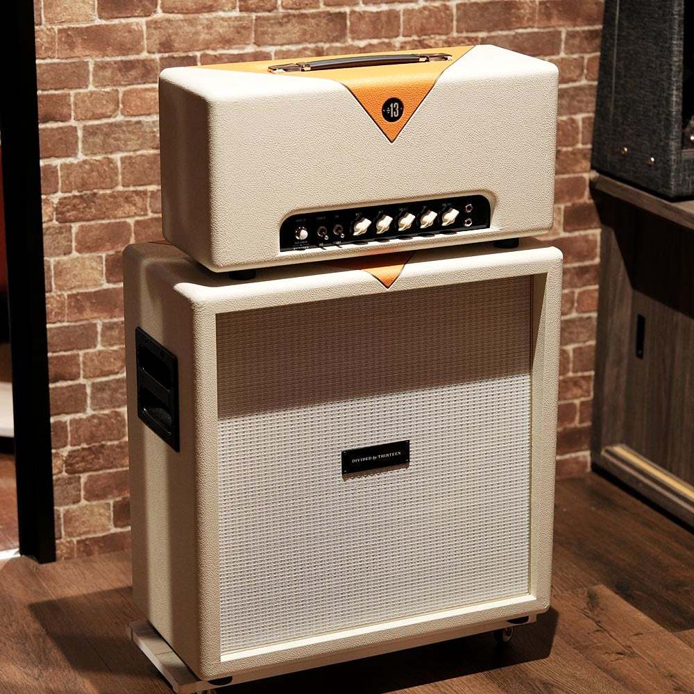 ド*ケ様 アンプ色々！！ DIVIDED BY 13 AMW39 with 212D Cabinet Ivory Orange Bronco【渋谷店