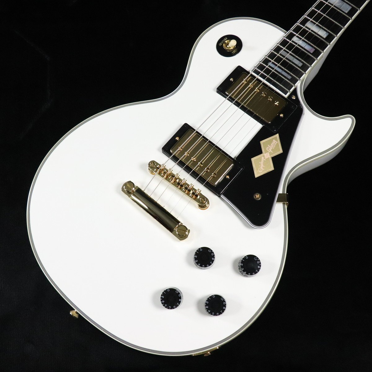 Epiphone Inspired by Gibson Custom Les Paul Custom Alpine