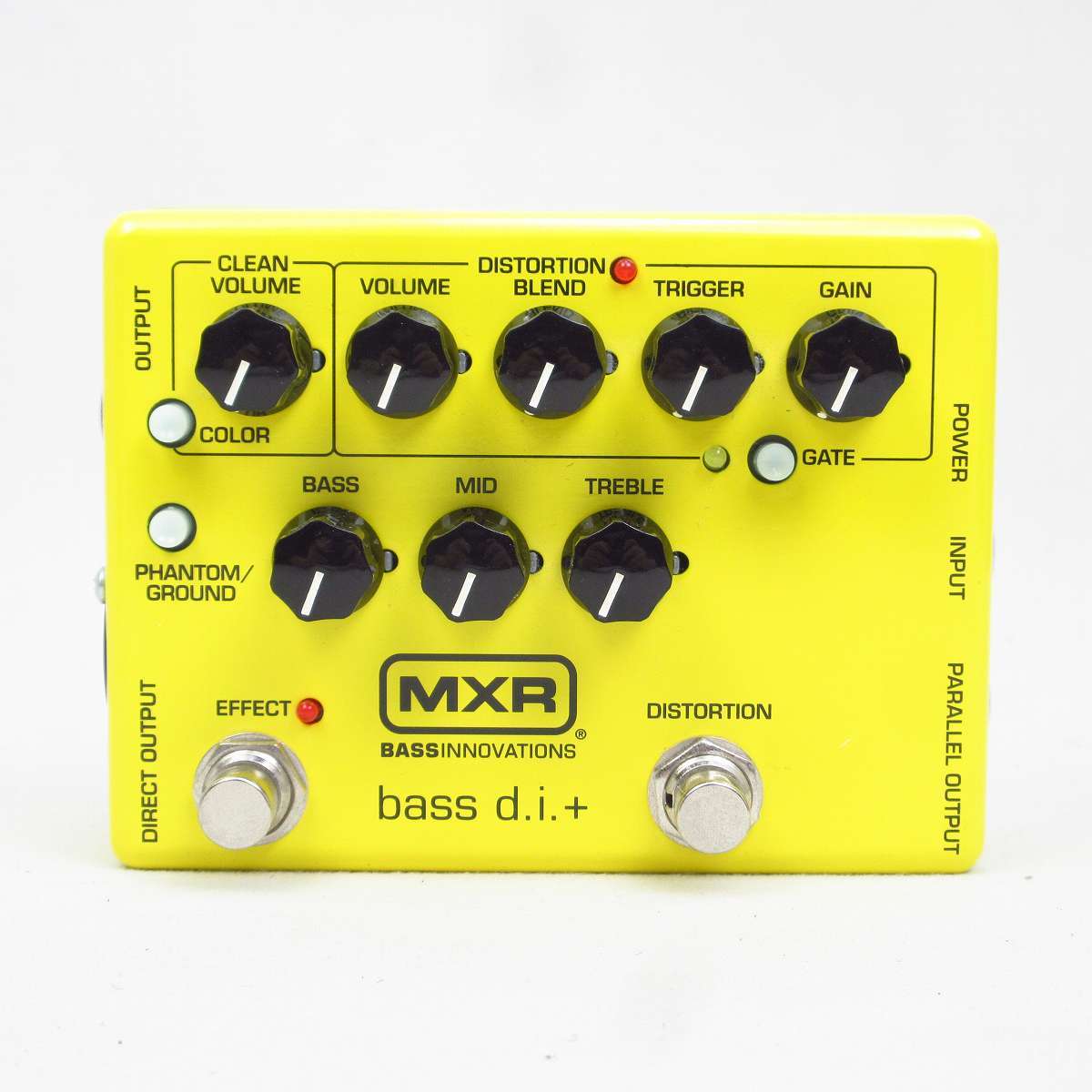 MXR bass d.i. + ベースプリアンプ ダイレクトボックス中古 MXR M80 Bass D.I.+ Yellow (Shop Order Model) ベース用プリアンプ DI