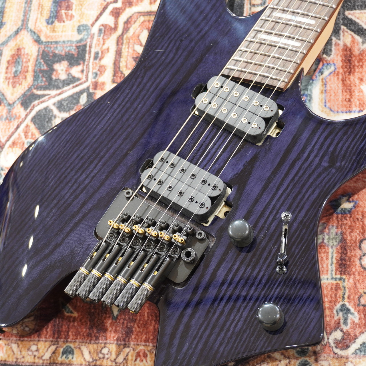 Sire Larry Carlton X6 6-String Headless TBK (Transparent Black