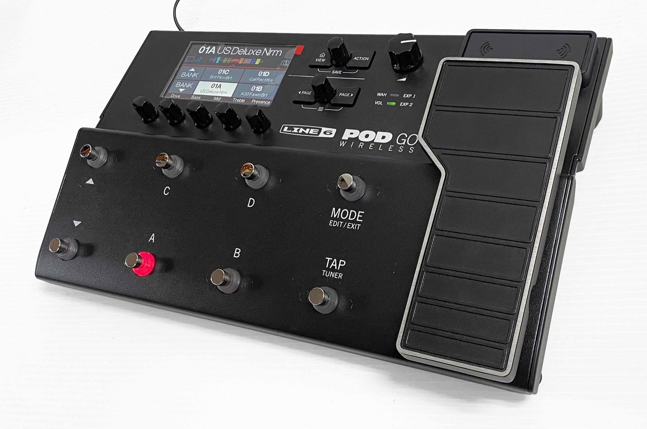 LINE6 POD GO（中古） LINE 6 【中古】 LINE6 POD Go Wireless マルチエフェクター