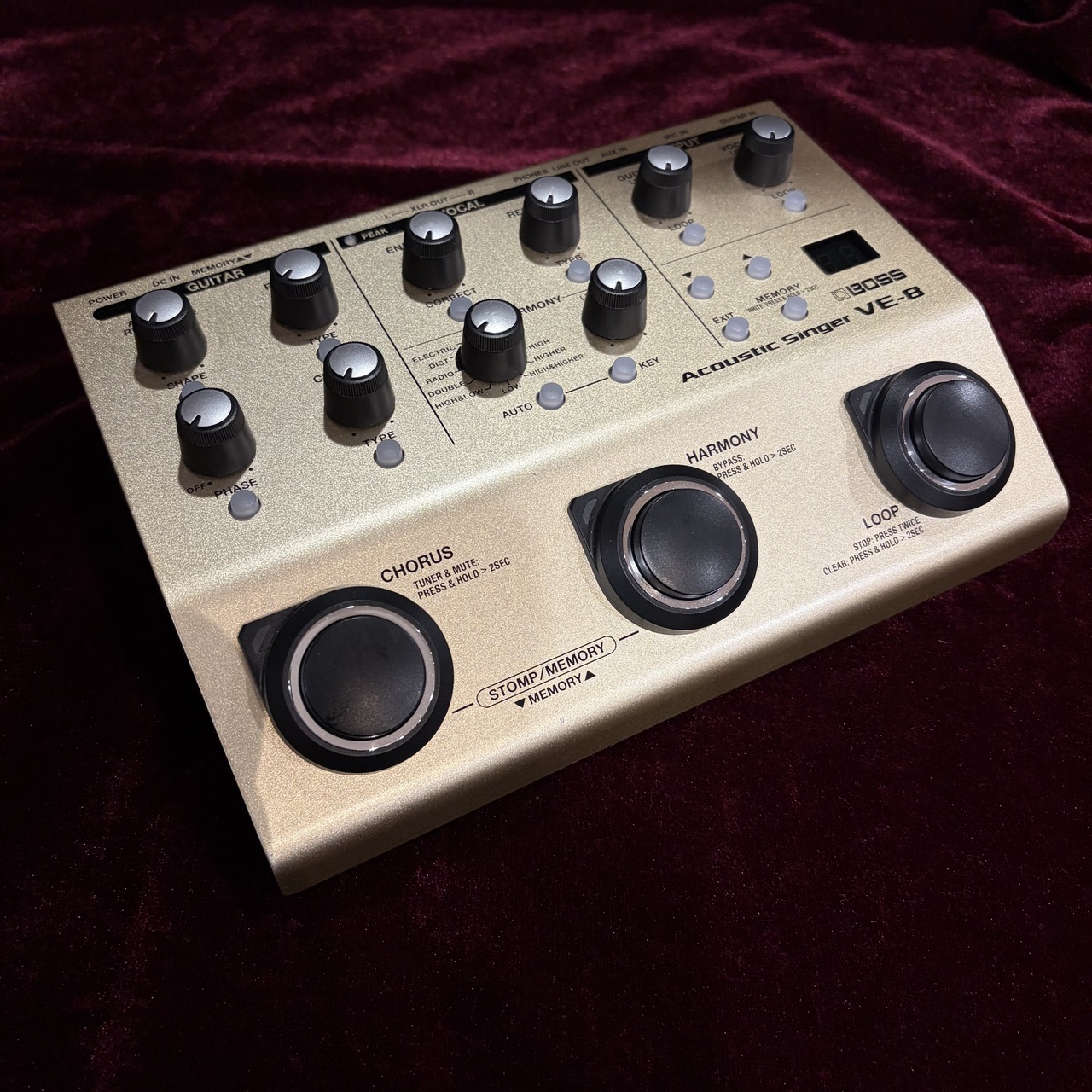 BOSS VE-8 Acoustic Singer（中古）【楽器検索デジマート】