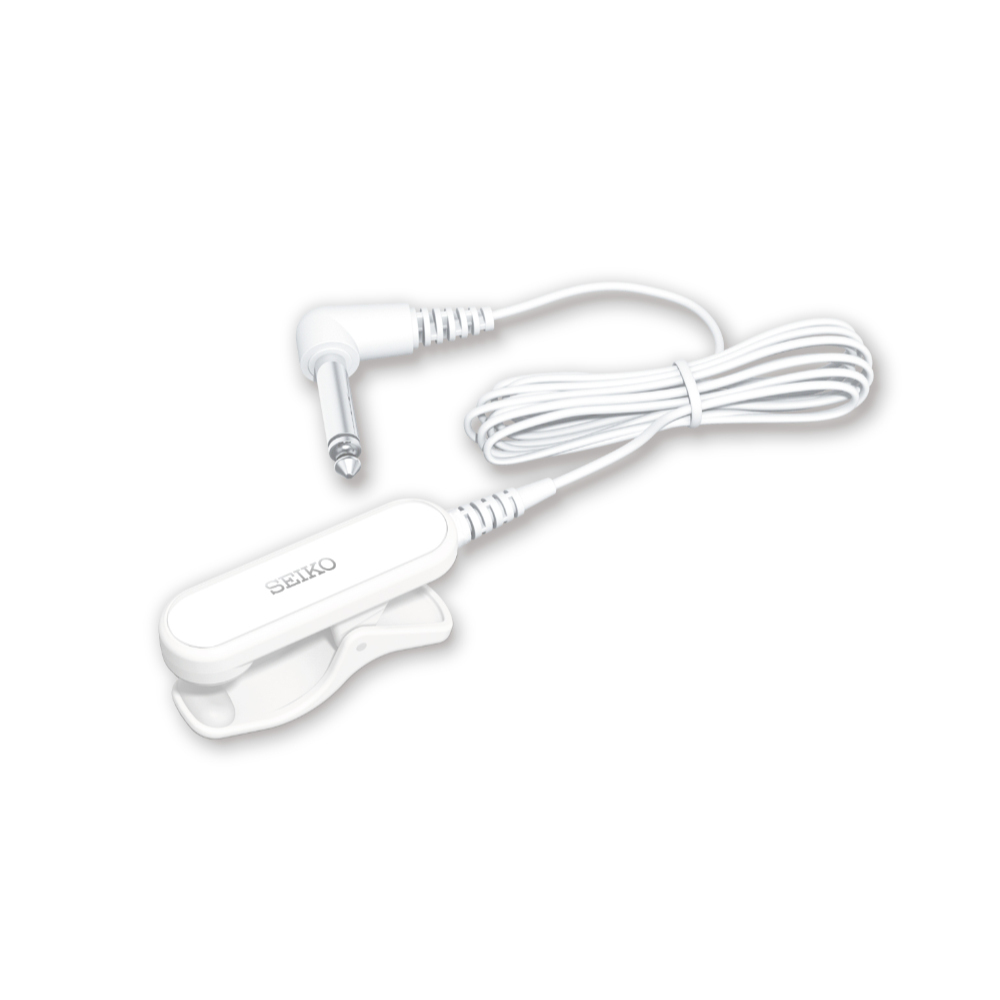 SEIKO セイコー STM30WH チューナーマイク コンタクトマイク ホワイト