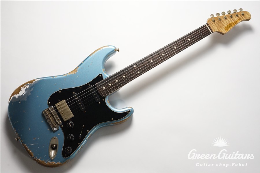 Xotic XSC-2 - Avalon Blue Metallic / Heavy Aged / Alder（新品/送料