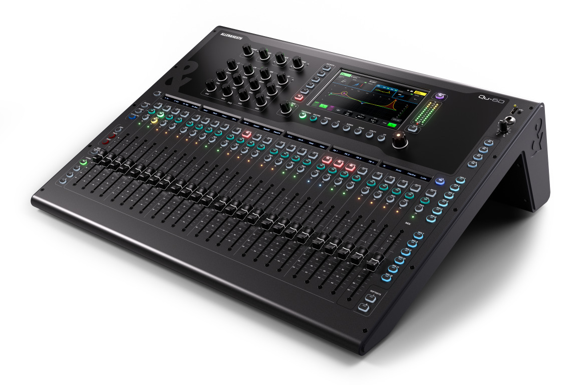 ALLEN & HEATH Qu-6D ◇ デジタルミキサー Dante対応 【ローン分割