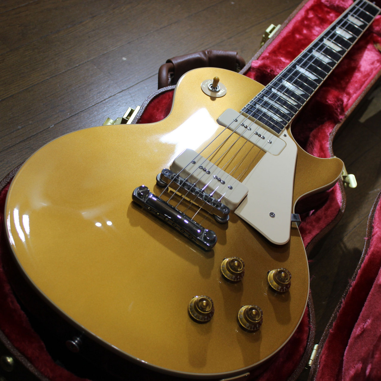 Gibson Les Paul Standard 50s P-90 Gold TopGold レスポ-ル