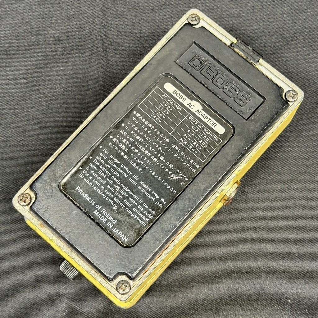 ギター BOSS SD-1 NEC C4558C SD-1 SUPER Over Drive (JAPAN/NEC C4558C)