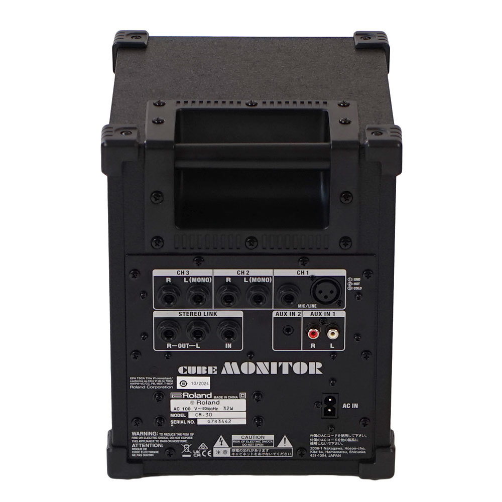 Roland 【中古】モニタースピーカー ROLAND CM-30 ポータブル Roland 【中古】モニタースピーカー ROLAND CM-30 ポータブル