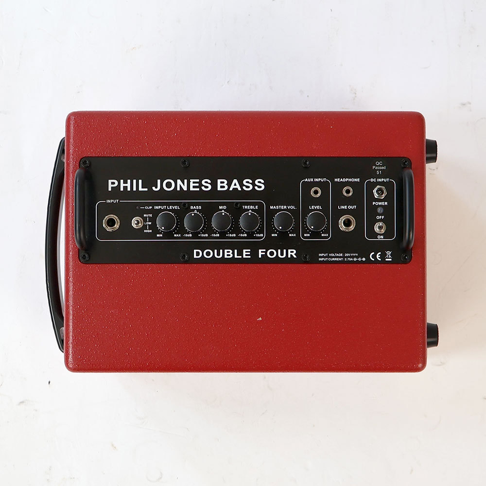 Nobu　フィル・ジョーンズベースアンプDOUBLE FOUR レッド Double Four Plus | PHIL JONES BASS
