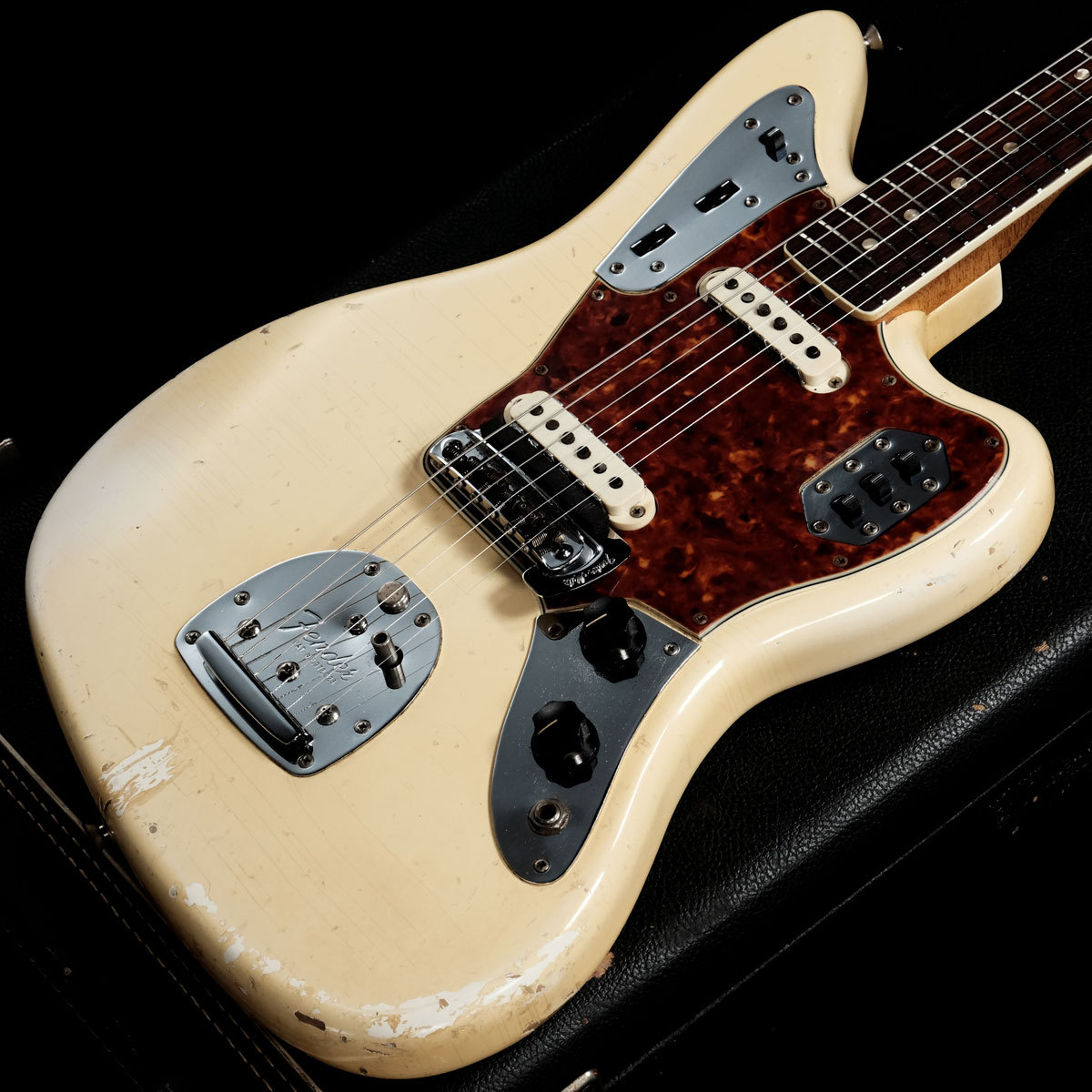 Fender 1966年製 Jaguar Olympic White 【渋谷店】（ビンテージ/送料 