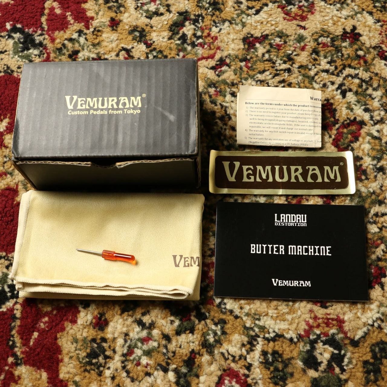 VEMURAM Butter Machine【ディストーション】【マイケル・ランドウ