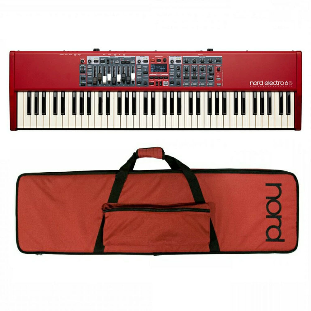 CLAVIA Nord Electro 6D 73 専用ソフトケースセット【ショッピング