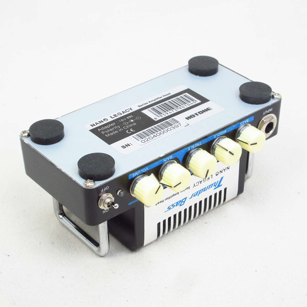 HOTONE Nano Legacy Series Thunder Bass 5W ベースアンプヘッド
