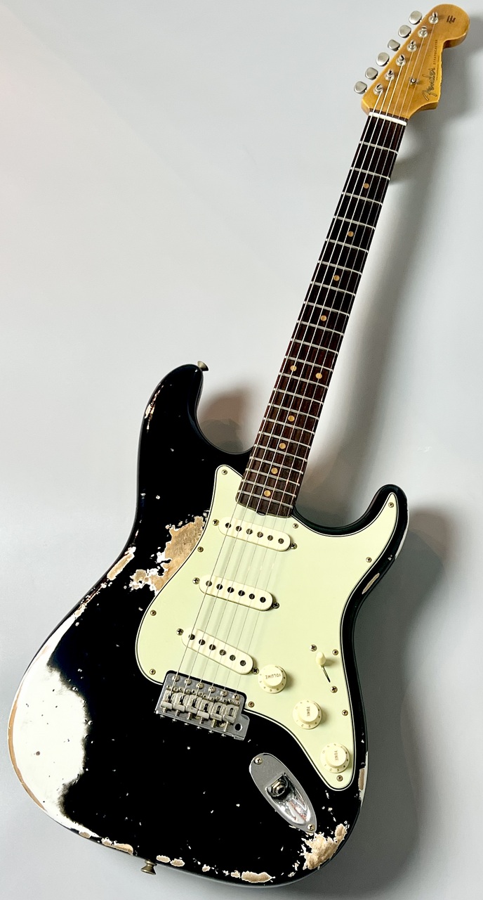 Fender Custom Shop 1960 Stratocaster Heavy Relic Aged Black