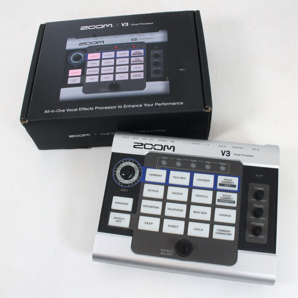 【中古】ZOOM V3 Vocal Processor 本体 ZOOM V3 Vocal Processor 【渋谷店】（中古）【楽器検索デジマート】