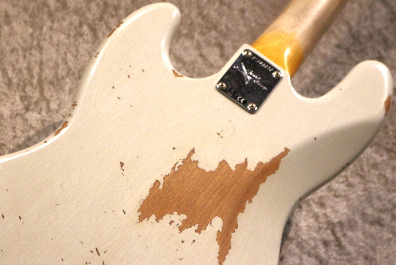 Fender Custom Shop 1961 Jazz Bass Heavy Relic -Aged Olympic