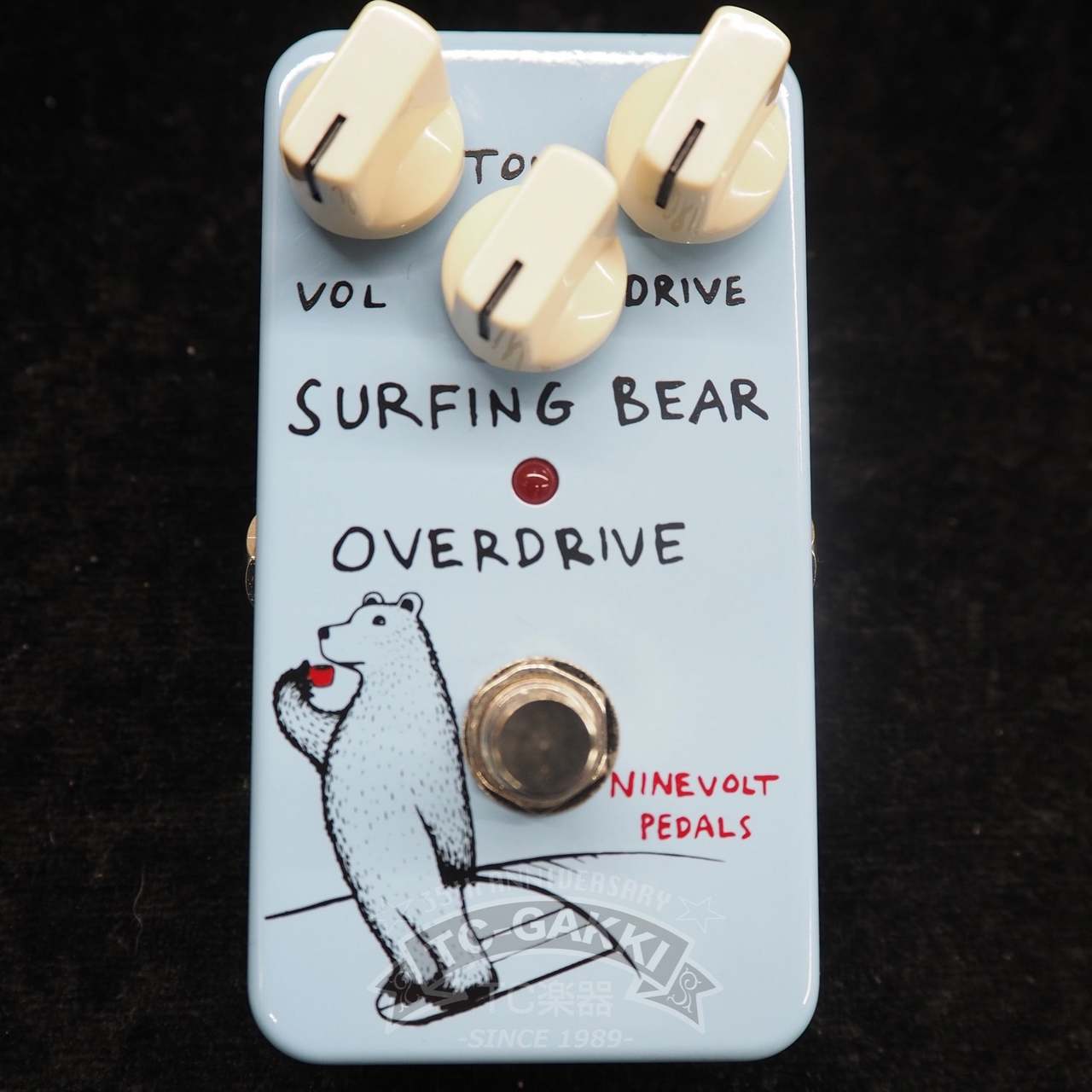 NINEVOLT PEDALS SURFING BEAR OVERDRIVE（中古）【楽器検索デジマート】