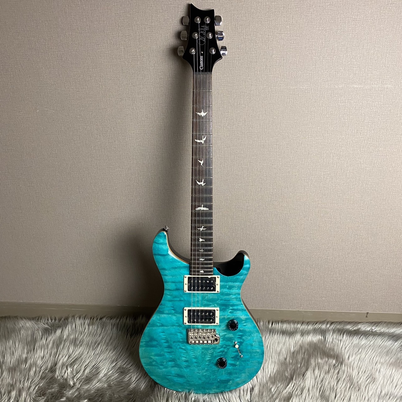 Paul Reed Smith(PRS) SE Custom 24 Quilt - SA - Sapphire【現物画像