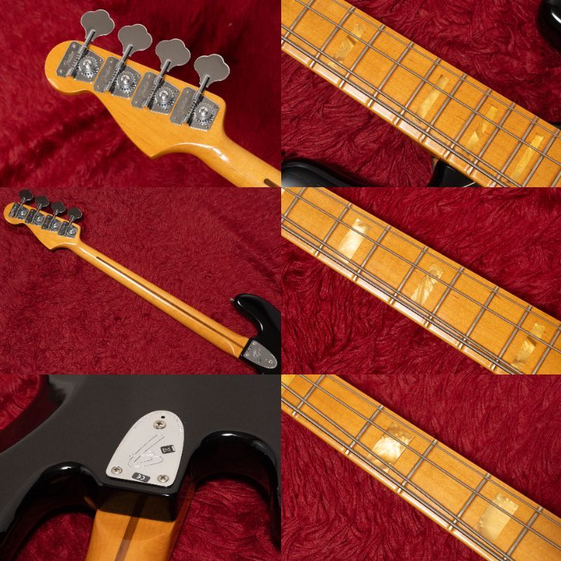 Fender American Vintage 75 Jazz Bass BLK Refinish 2005 4.270kg