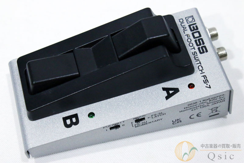 BOSS FS-7 Dual Footswitch 未使用新品 BOSS FS-7 DUAL FOOT SWITCH デュアル・フットスイッチ ボス FS7