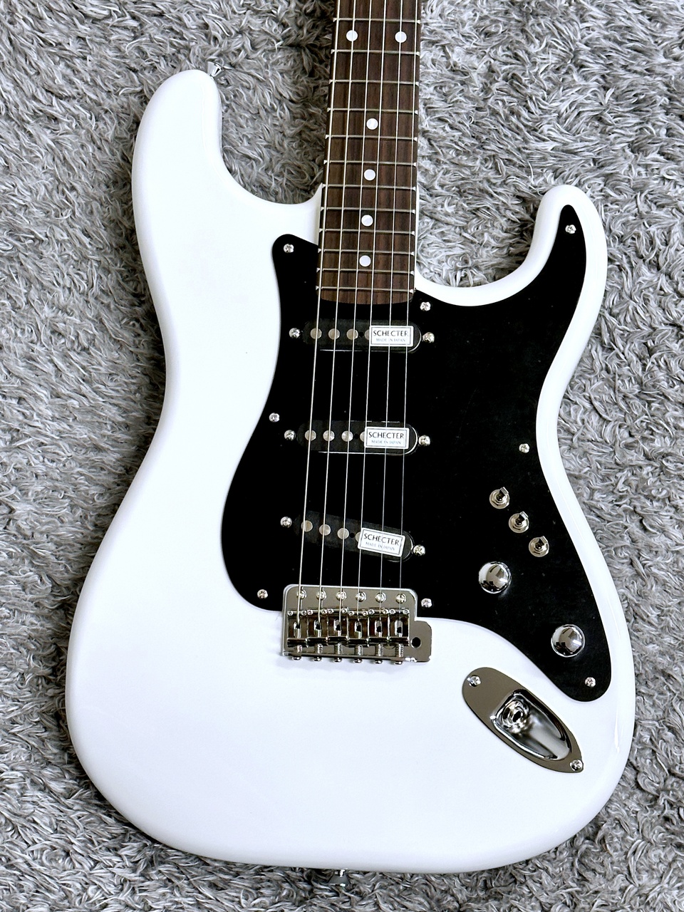 SCHECTER PS-ST-J/M White【限定モデル】【日本製】（新品/送料無料