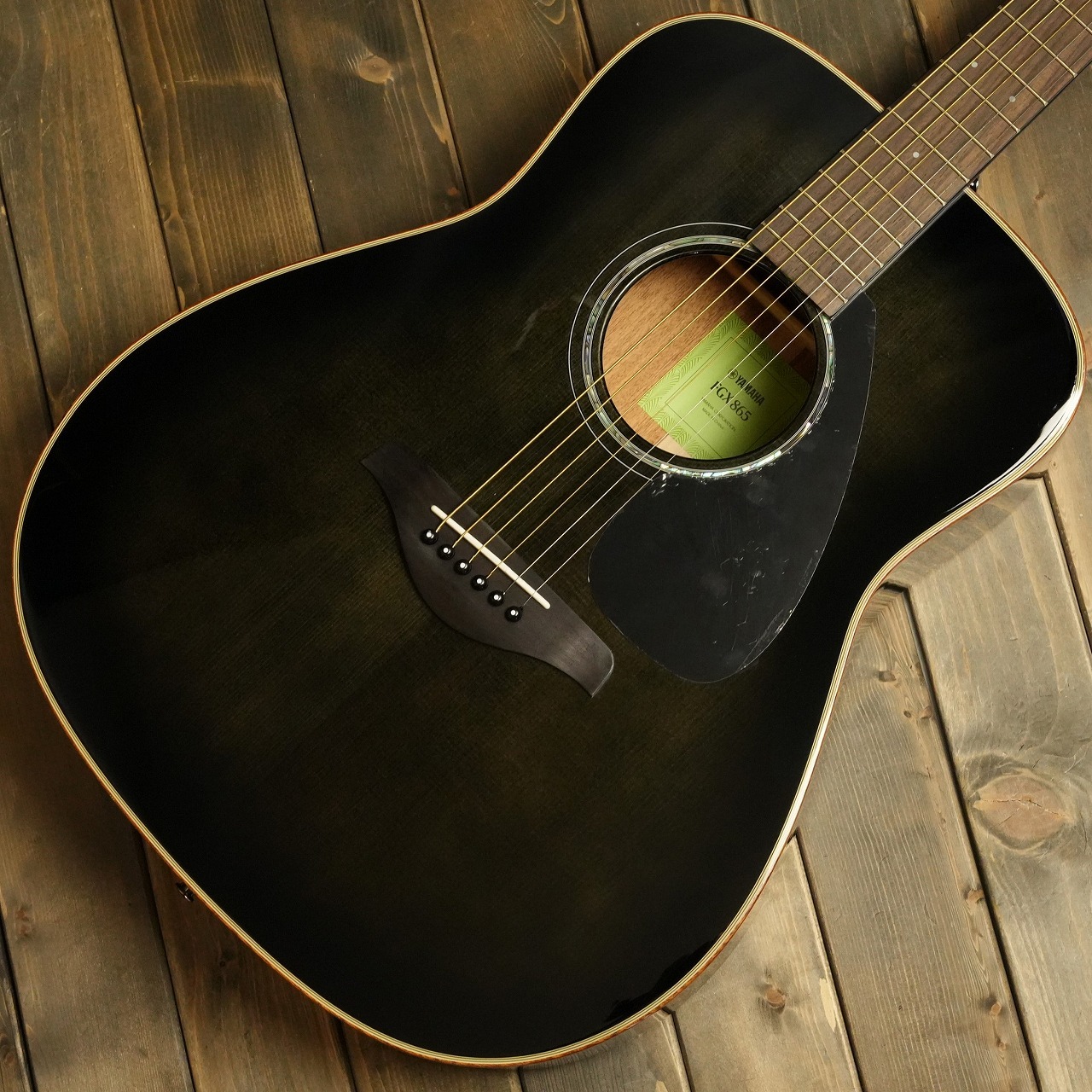 YAMAHA FGX865 TBL(トランスルーセントブラック) アコースティック