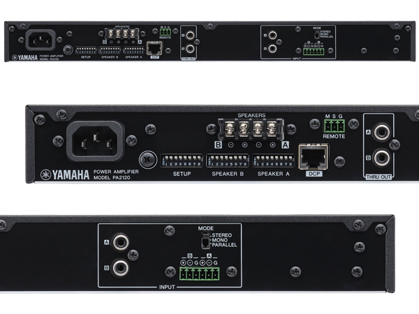 YAMAHA PA2120◇ 2ch 拡張向け パワーアンプ ( ハイ・ロー