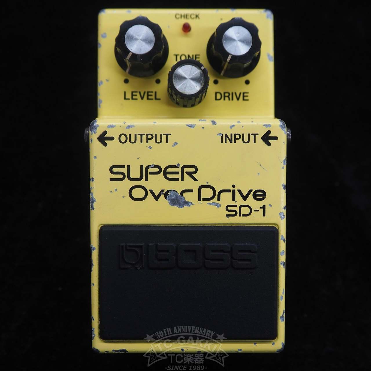 BOSS SD-1 ヴィンテージ品　597300 JRC4558DD BOSS SD-1 SUPER Over Drive (JAPAN/JRC4558DD)（ビンテージ