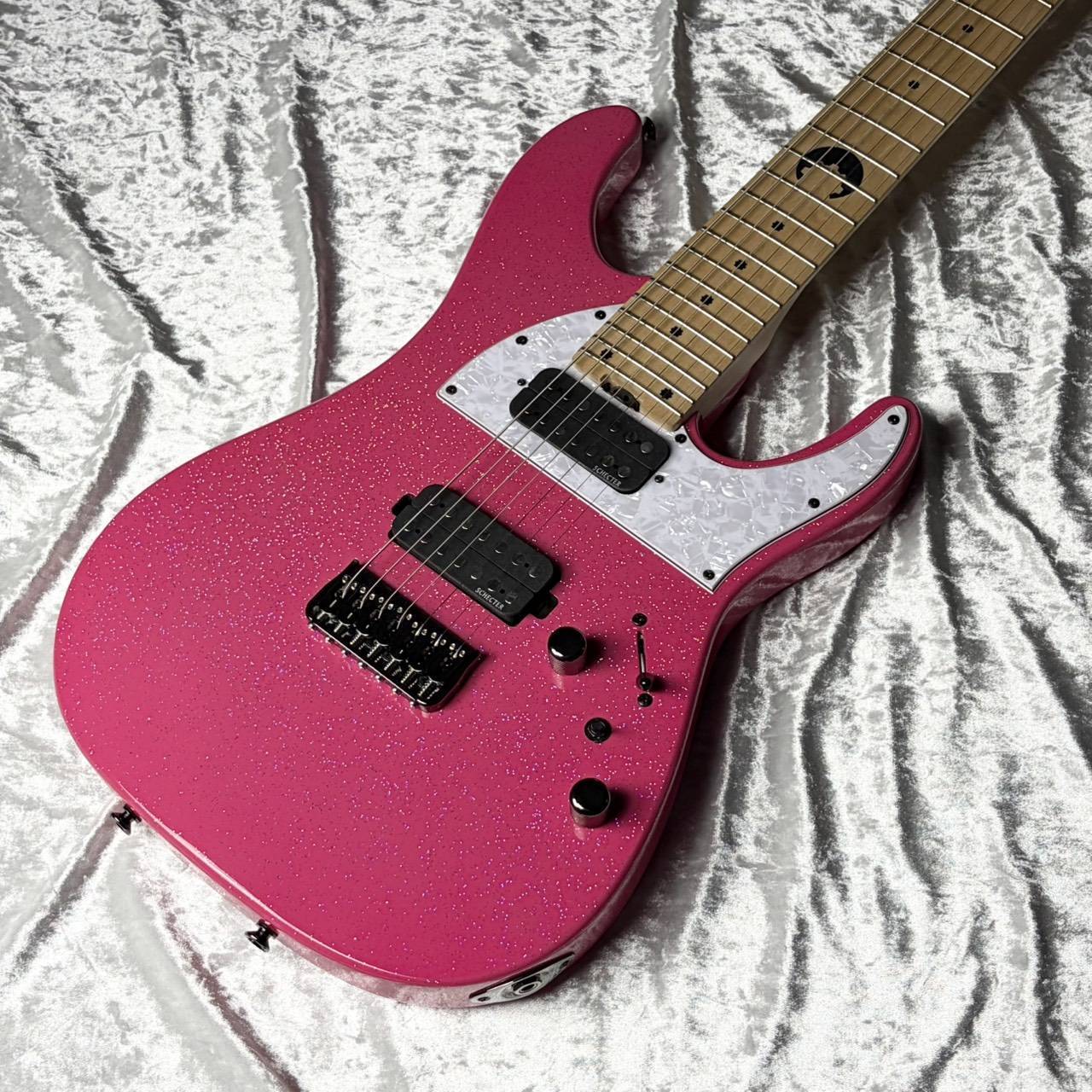 SCHECTER BC-AveMujica/Mortis Pink Glitter 若葉睦 Ave Mujica BanG