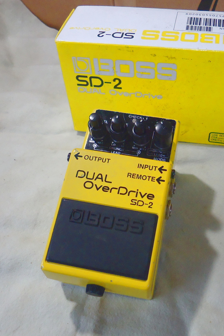 BOSS SD-2 Dual Overdrive（中古）【楽器検索デジマート】