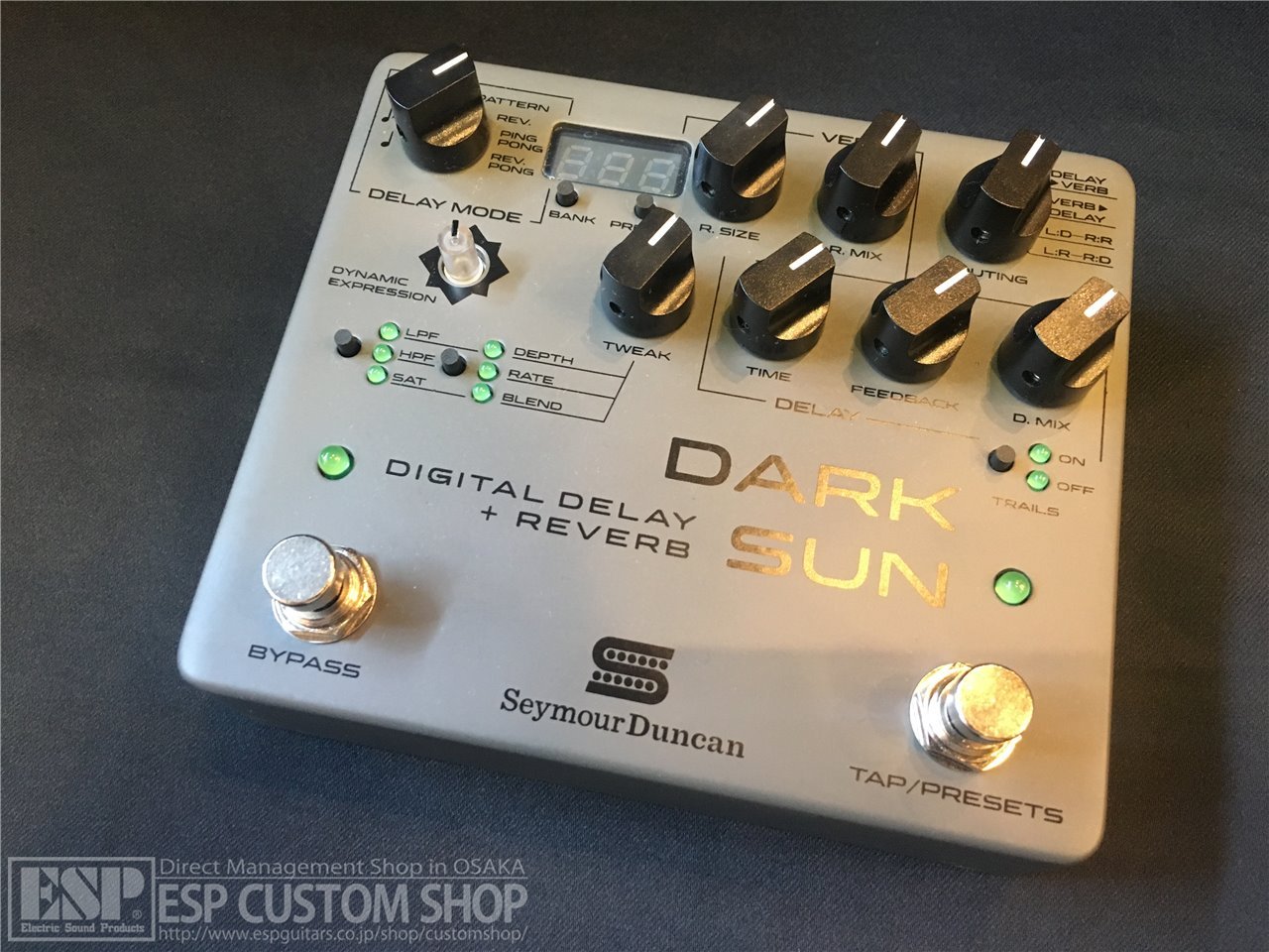 Seymour Duncan Dark Sun - Digital Delay & Reverb