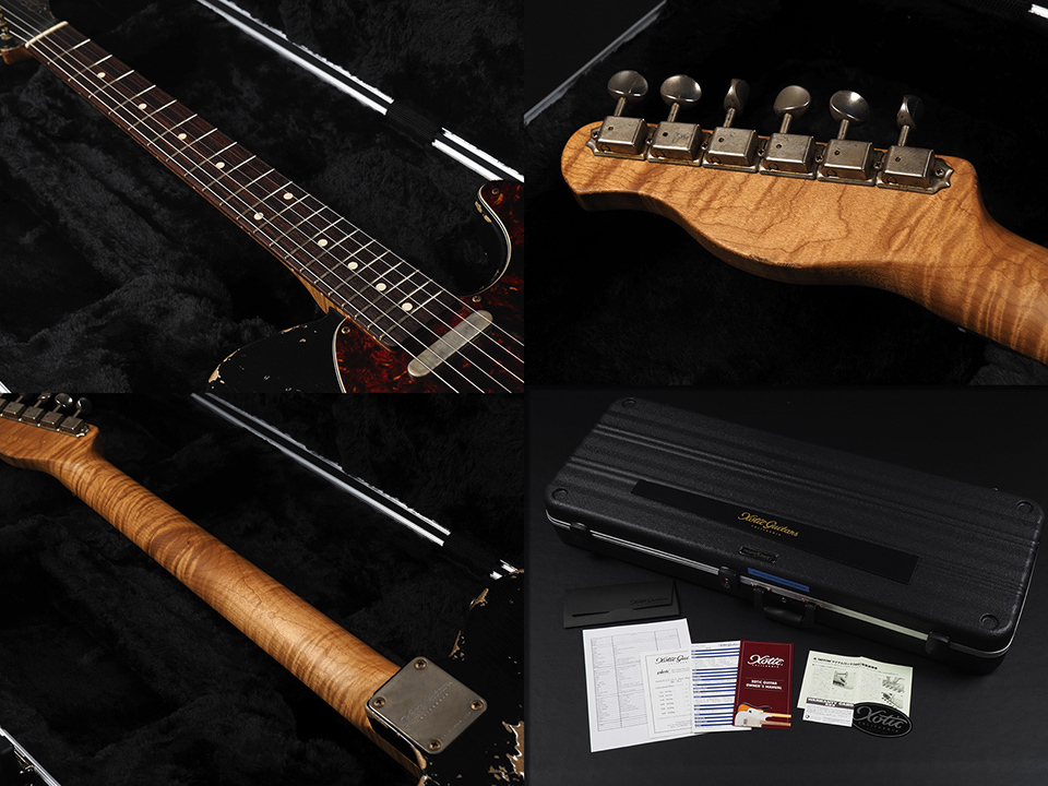 Xotic XTC-1 Black heavy Aged/Alder/RM-R/MH（新品/送料無料）【楽器