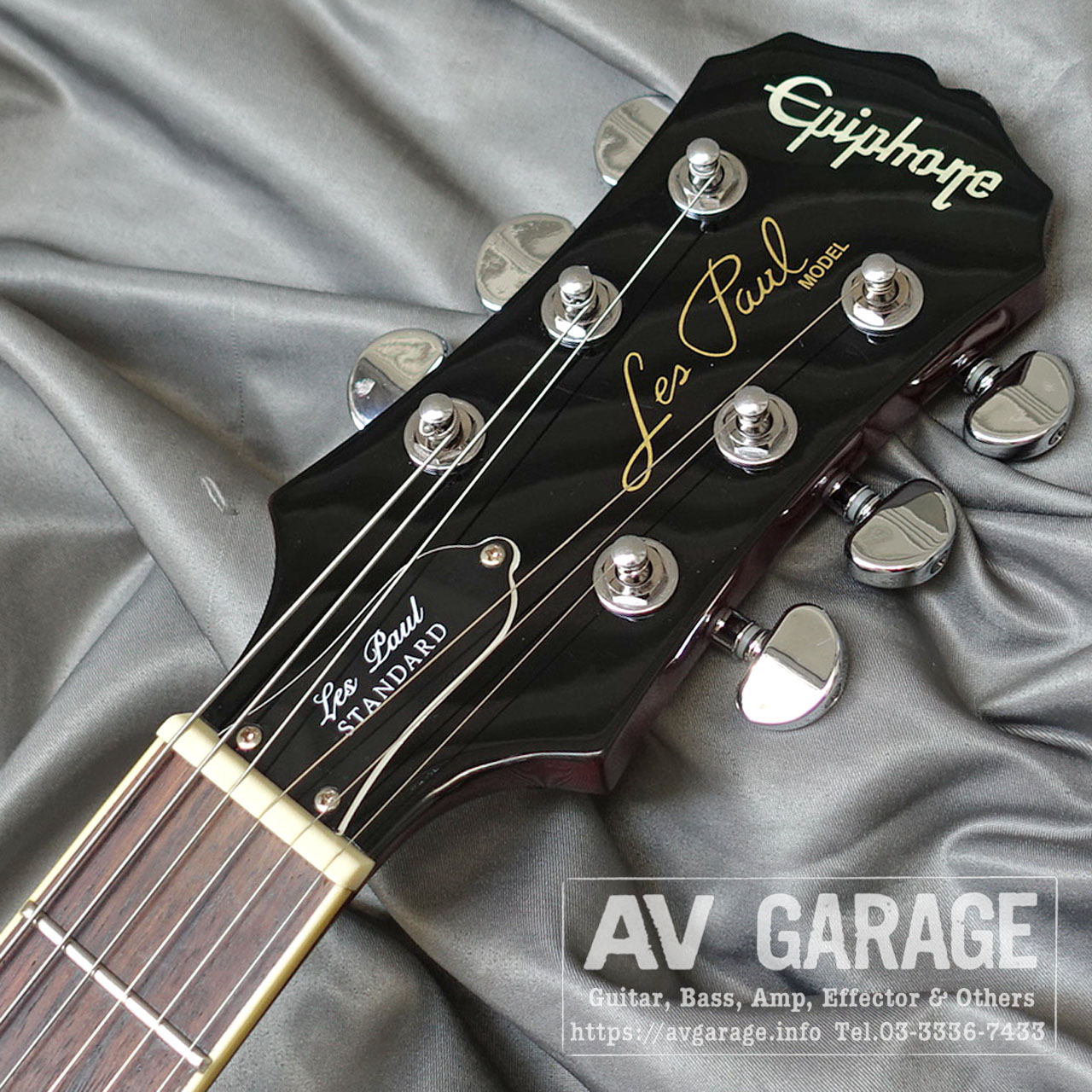中古 Epiphone Les Paul Standard HB 2010年製 純正ケース付き 中古】Epiphone / LP STD HB / Les Paul Standard Honey Burst 2005