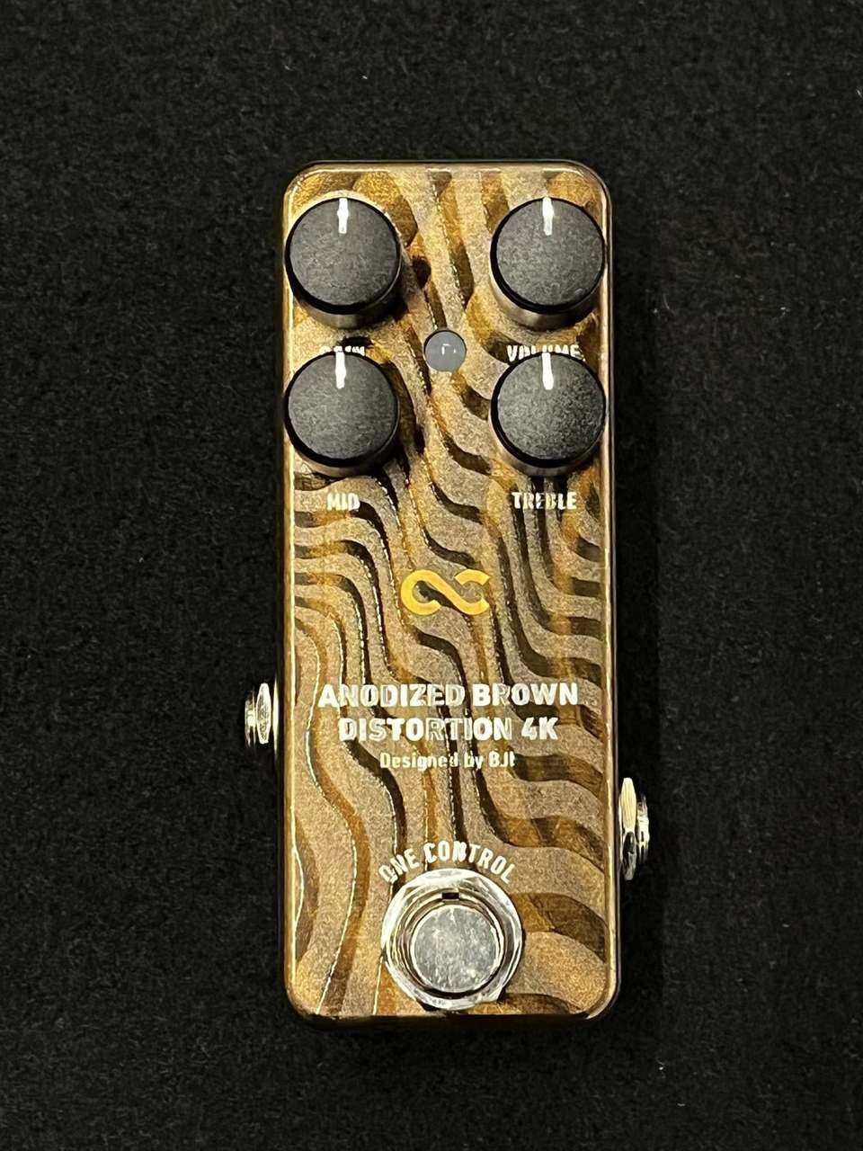 ギター Anodized Brown Distortion 4K One Control ANODIZED BROWN DISTORTION 4K (OC-ABD4Kn) – One Control USA