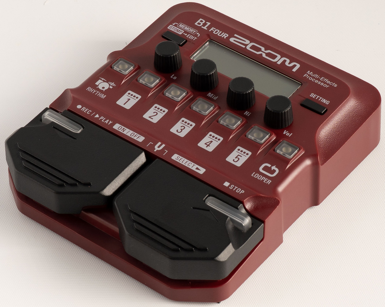 ZOOM B1 FOUR / Bass Multi-Effects Processor（新品）【楽器検索