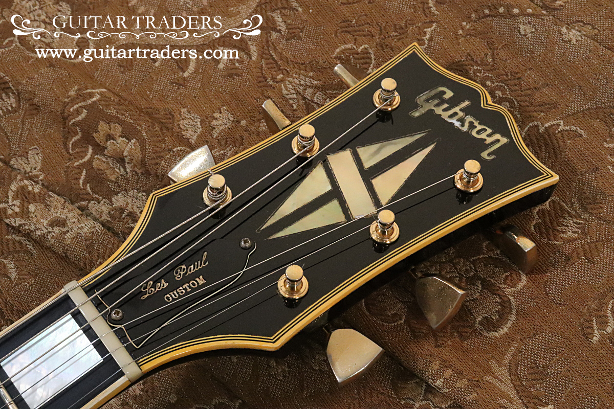 えい」1973年製ギブソンレスポールカスタム 当初からチェリーに塗られ