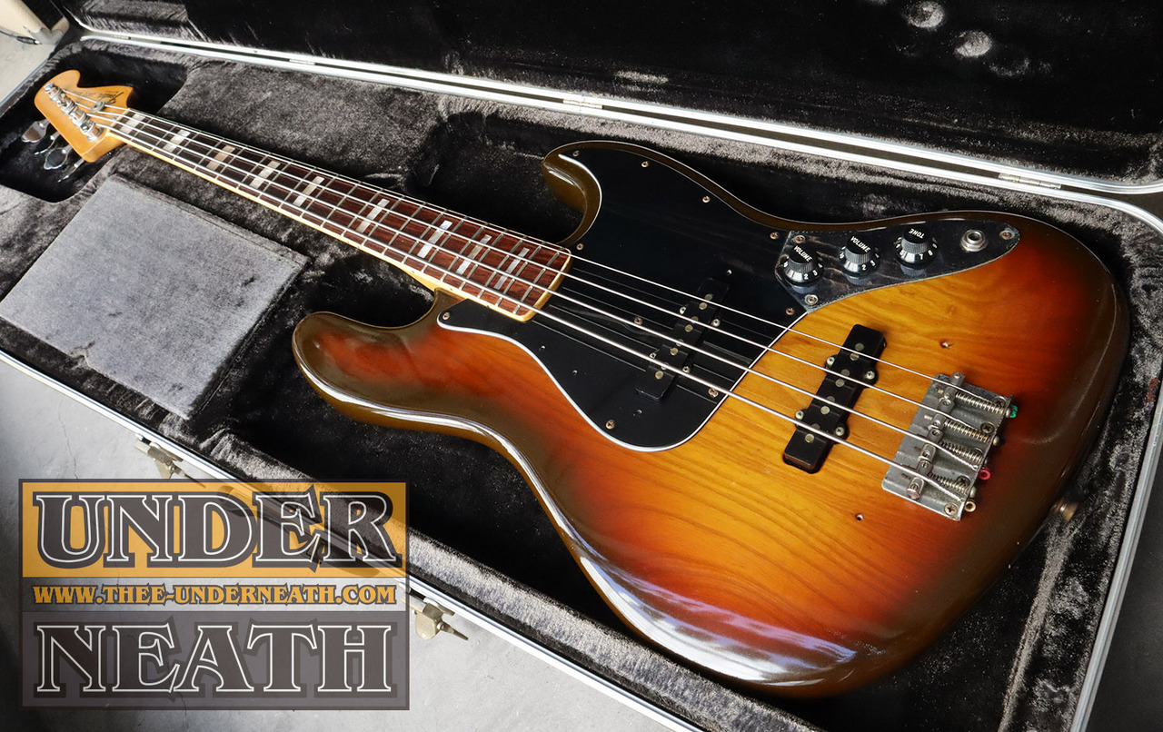 Fender USA JAZZ BASS vintage 1981年製 Fender 1981 Jazz Bass (SB/R)（ビンテージ）【楽器検索デジマート】