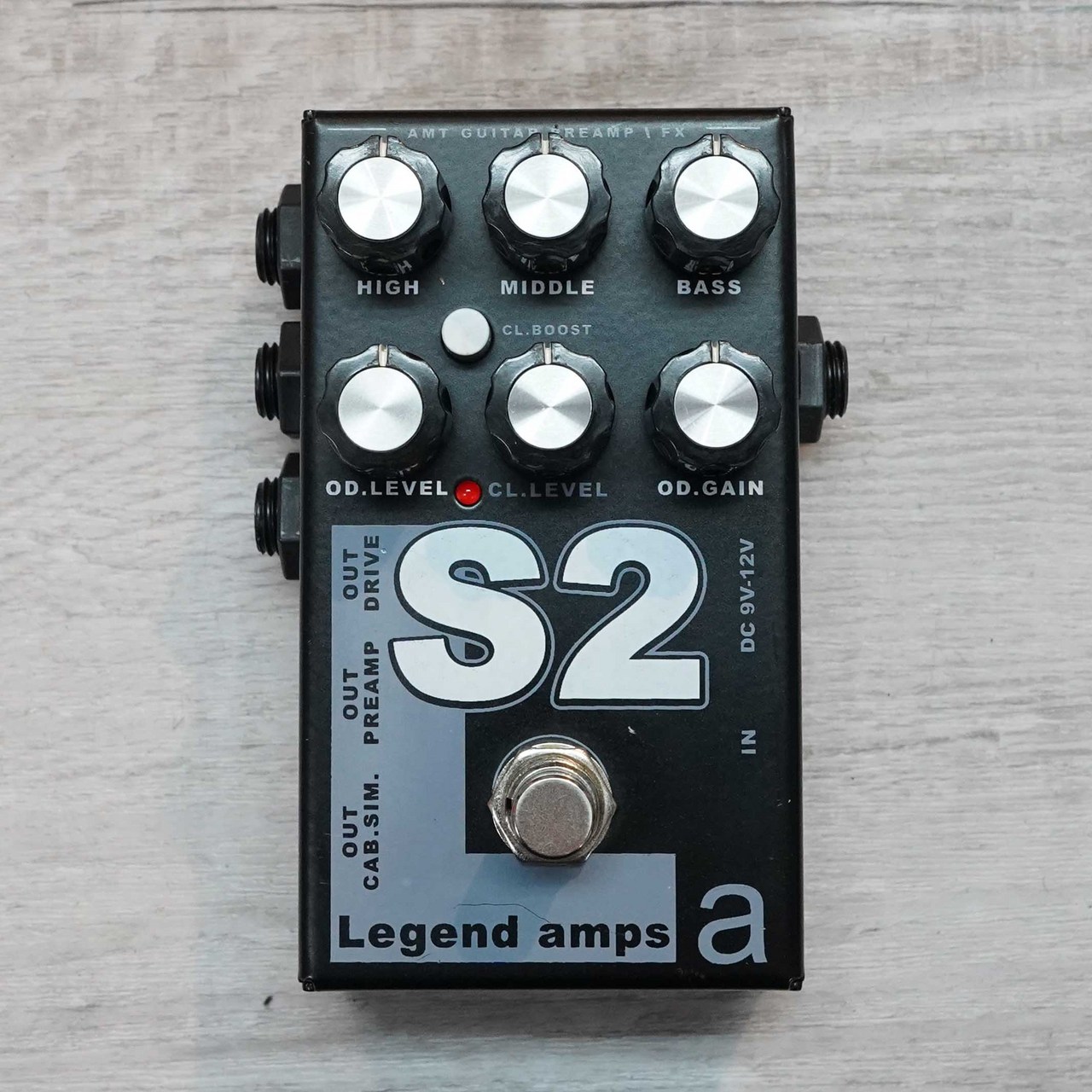 ギター AMT ELECTRONICS S2 AMT S2 — 2 channels guitar preamp/distortion pedal (Soldano
