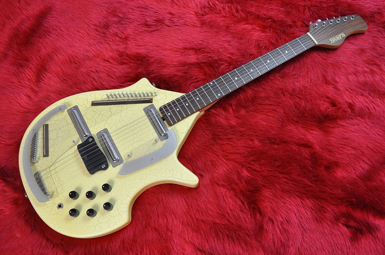 Stars Electric Sitar 美品 STARS Electric Sitar ELS-1 WHITE Crack（中古）【楽器検索