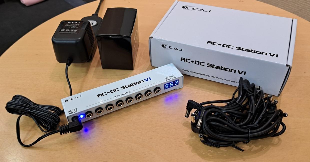 CAJ　AC/DC Station ver.2 　9.62V改造 Custom Audio Japan(CAJ) AC/DC Station VI（新品）【楽器検索デジマート】