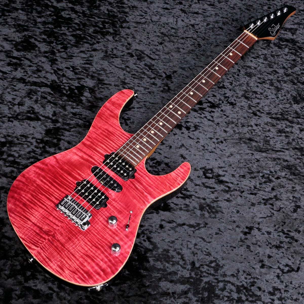 【手渡し限定】本国オーダー品 Suhr S4 Trans Red Suhr Modern Plus Roasted Maple Neck Rosewood Trans Burgundy 【新宿