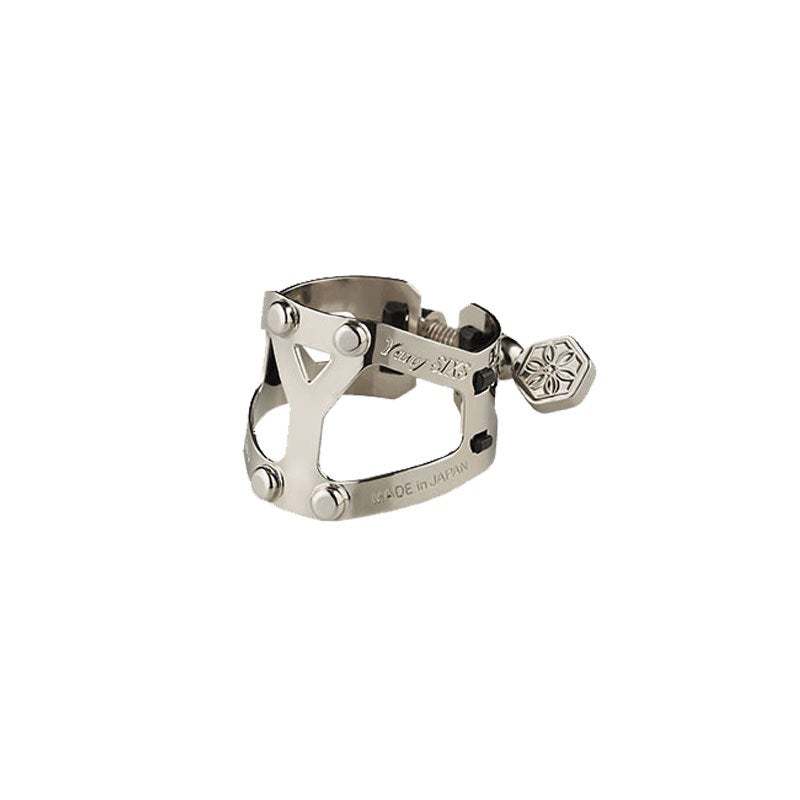 YANAGISAWA YANY SIXS Solid Silver Platinum-Plated リガチャー