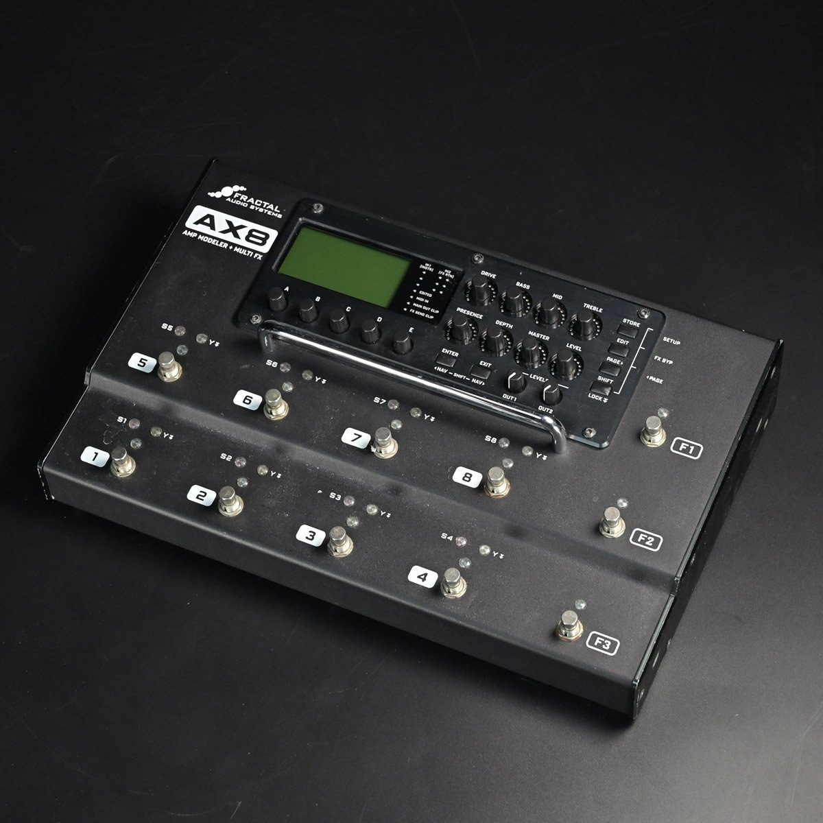 Fractal Audio Systems AX8 - Axe-Fx IIと同等のアンプ及び