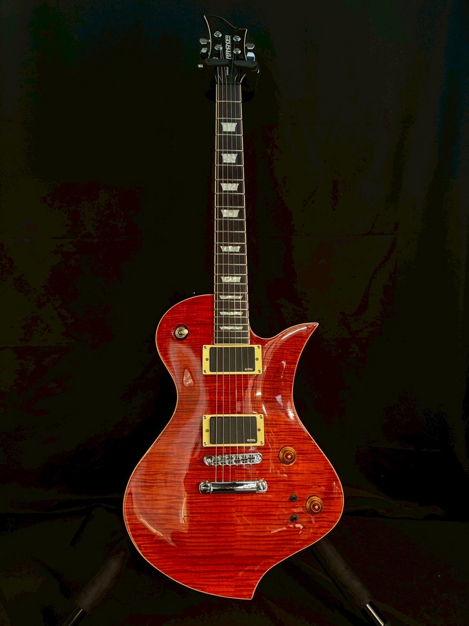 Fernandes Ravelle ギター Electric Guitar Fernandes Ravelle STD P-90 Planet Burst