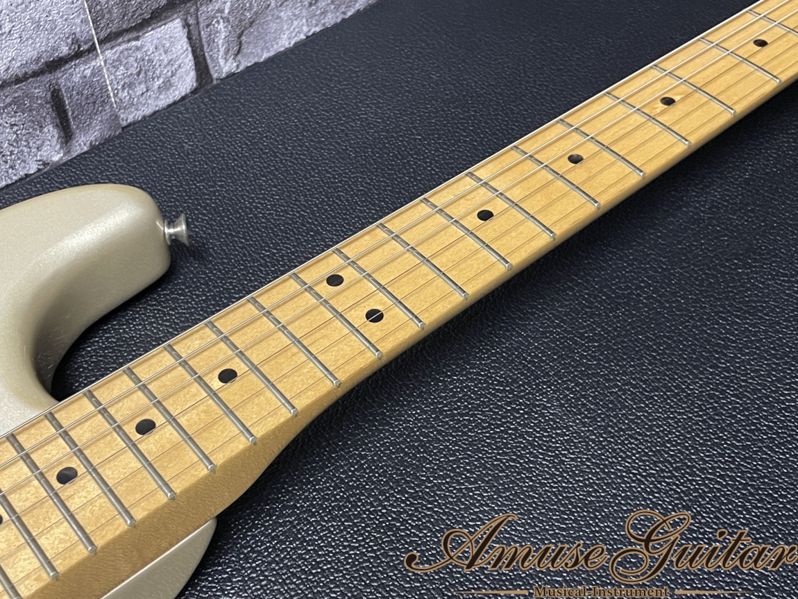 Fender Mexico Deluxe Stratocaster HSS # Blizzard Pearl with Maple