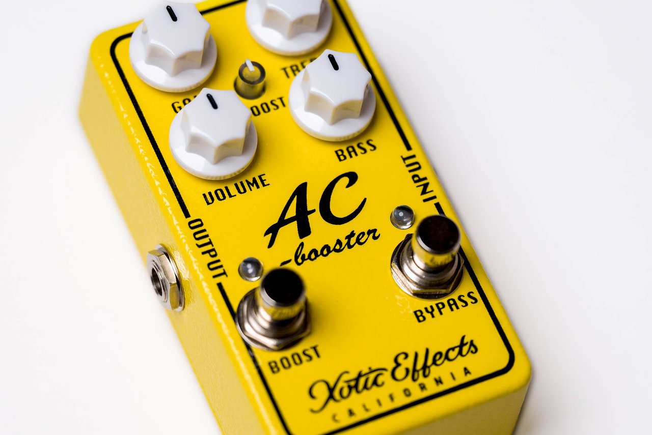 ☆美品☆生産終了☆Xotic AC booster、エキゾチックオーバー