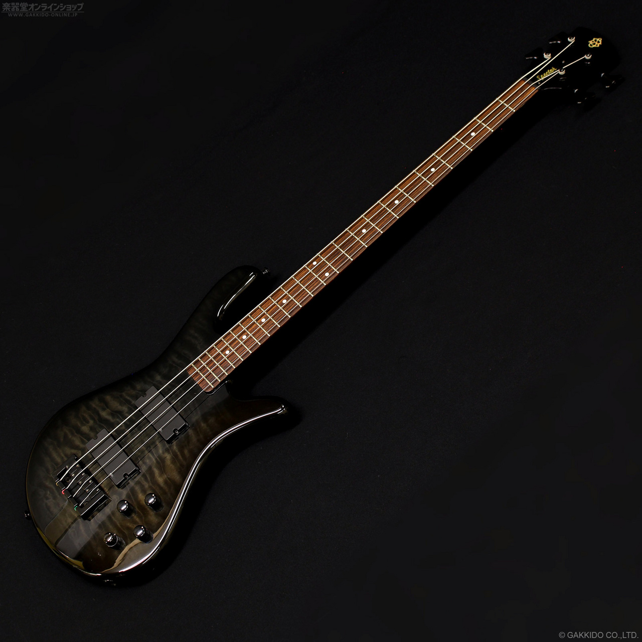 Spector エレキベース 4弦 ブラック 純正ケース付き